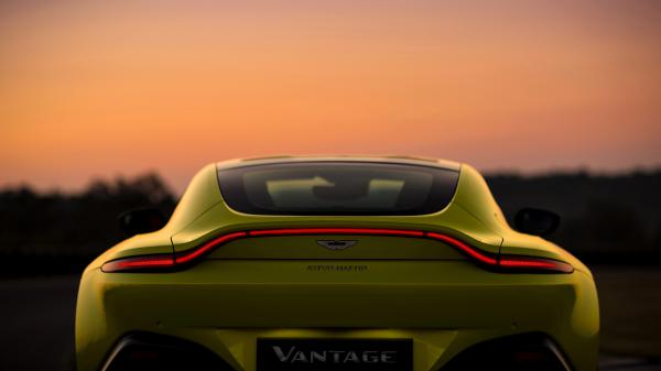 2018 aston martin vantage 4k