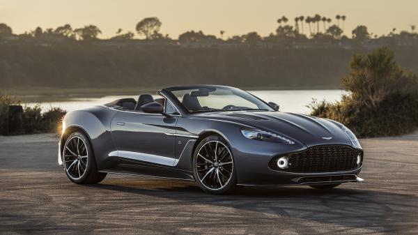 aston martin vanquish zagato volante 2017 4k