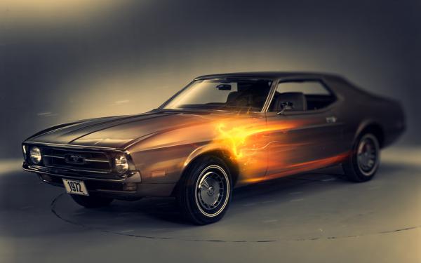 Free 1972 ford mustang wallpaper download