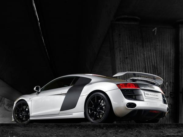 Free 2008 ppi audi r8 razor rear side wallpaper download