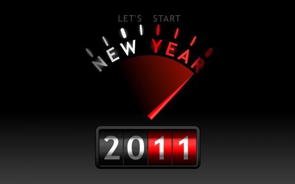 Free 2011 new year start wallpaper download