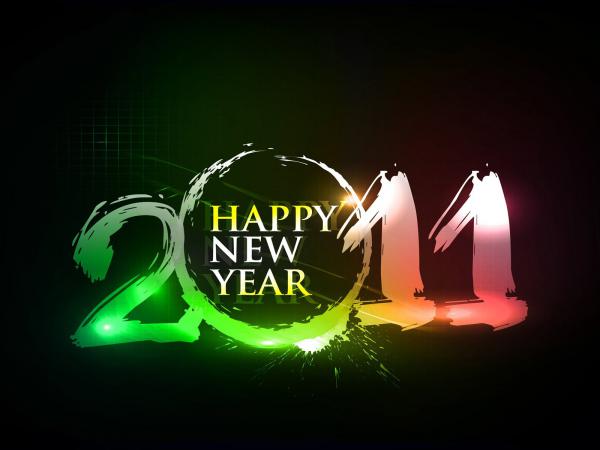 Free 2011 new year wallpaper download