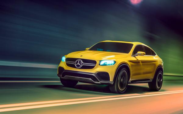 Free 2015 mercedes benz glc coupe concept wallpaper download