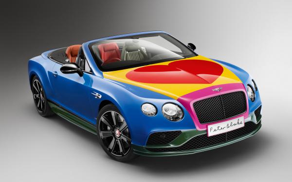 Free 2016 bentley gt sir peter blake pop art wallpaper download