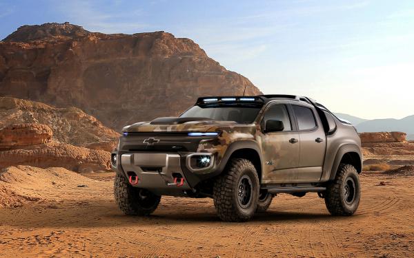 Free 2016 chevrolet colorado zh2 fuel cell army truck wallpaper download