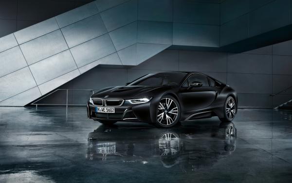 Free 2017 bmw i8 frozen black 4k wallpaper download