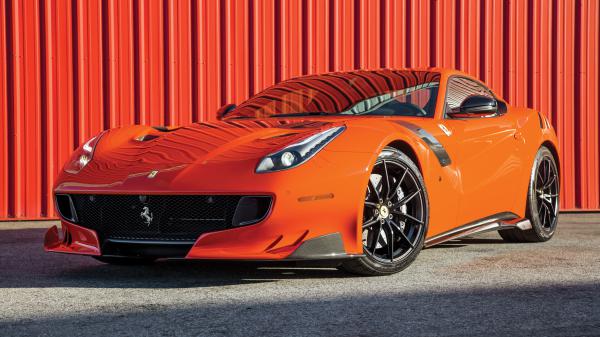 Free 2017 ferrari f12tdf 4k wallpaper download