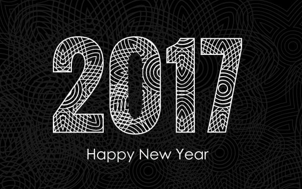 Free 2017 happy new year wallpaper download