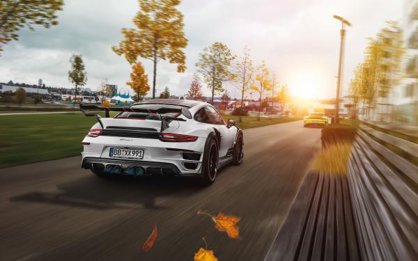 Free 2017 porsche 911 turbo gt street r techart wallpaper download