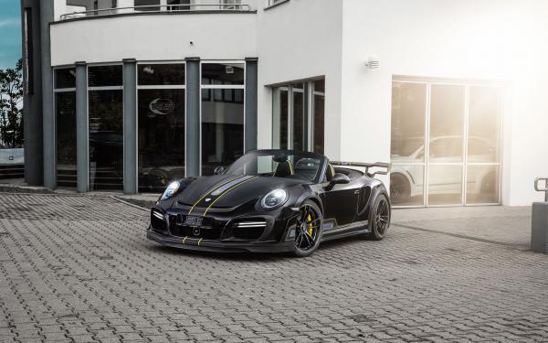 Free 2017 techart porsche 911 turbo gt street r cabriolet wallpaper download