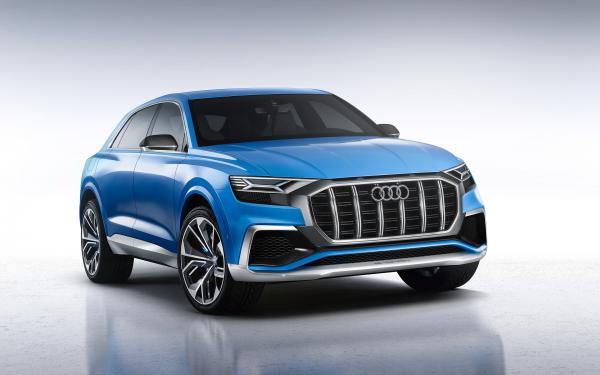 Free 2018 audi q8 suv wallpaper download