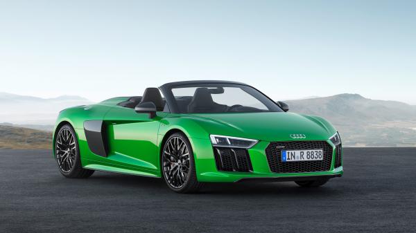 Free 2018 audi r8 spyder v10 plus 4k wallpaper download