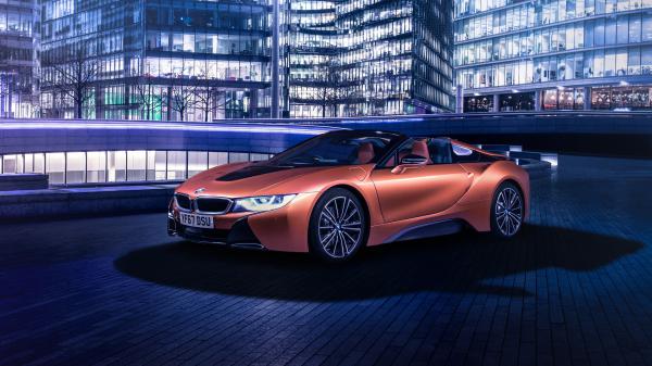 Free 2018 bmw i8 roadster 4k 2 wallpaper download