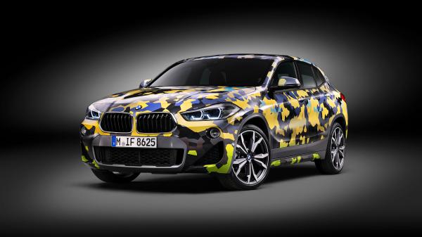 Free 2018 bmw x2 digital camo concept 4k wallpaper download