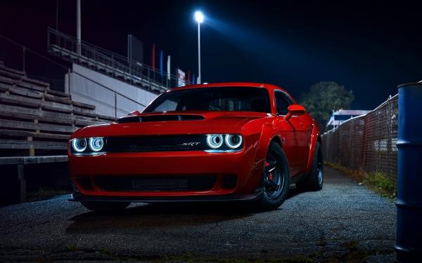 Free 2018 dodge challenger srt demon hd wallpaper download