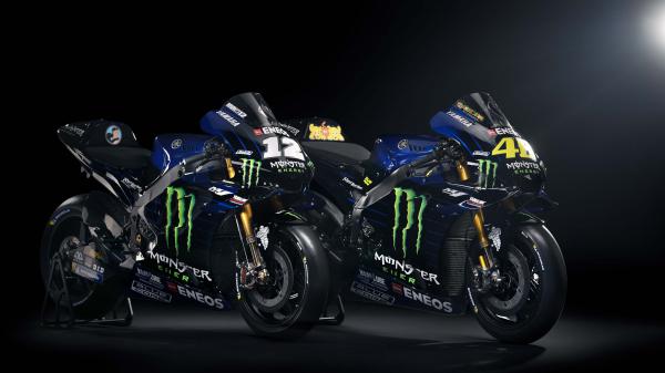 Free 2019 monster yamaha yzr m1 motogp 4k wallpaper download