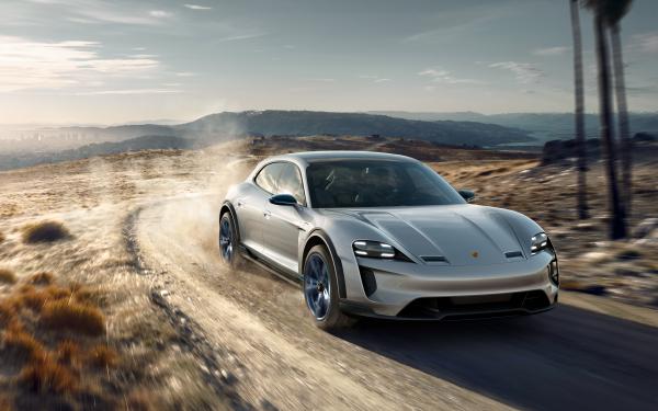 Free 2019 porsche mission e cross turismo 4k wallpaper download