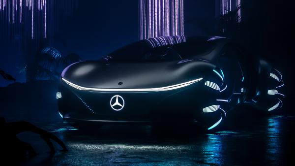 Free 2020 mercedes benz vision avtr 4k wallpaper download