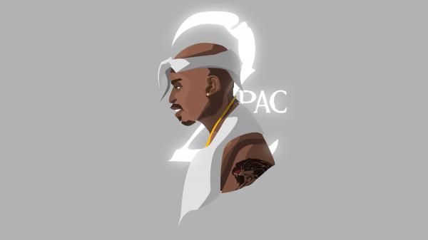 Free 2pac tupac painting 4k hd music wallpaper download