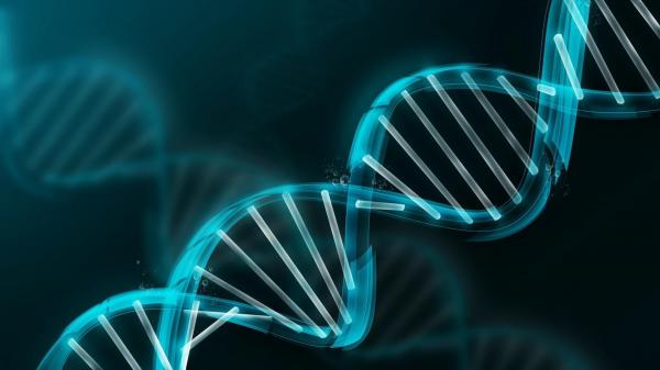 Free 3d blue genes 4k hd abstract wallpaper download