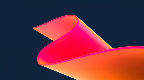 Free 3d neon pink wallpaper download