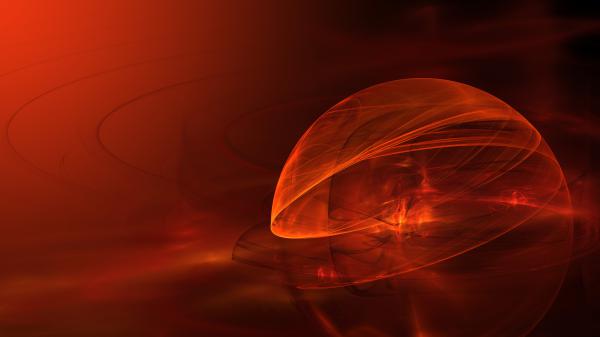 Free 3d orange fractal 4k hd abstract wallpaper download