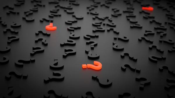 Free 3d question marks figures 4k hd wallpaper download