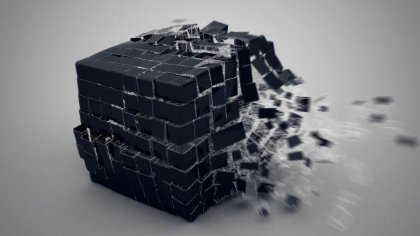 Free abstract black box 4k hd wallpaper download