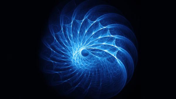 Free abstract blue spiral 4k hd wallpaper download