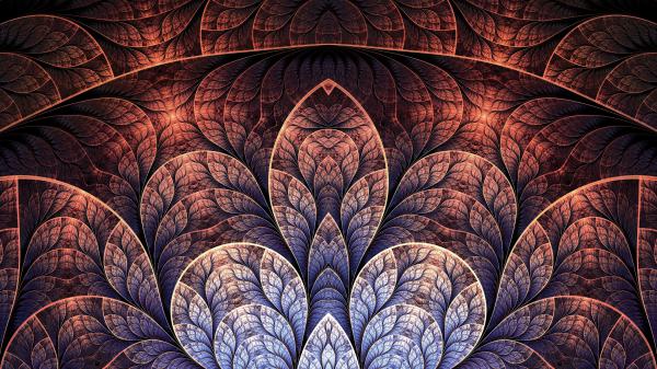 Free abstract flower design 4k hd wallpaper download