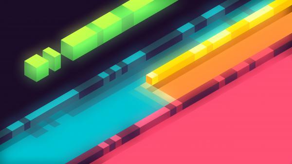 Free abstract lanes 5k wallpaper download