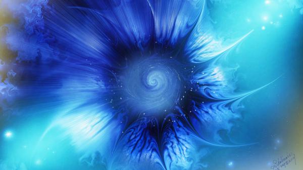 Free abstract ultra blue 4k hd wallpaper download