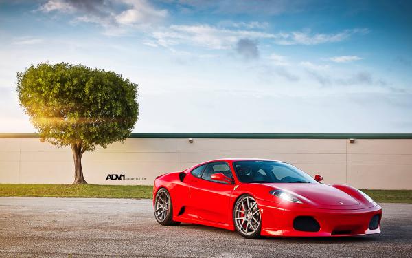 Free adv1 ferrari f430 wallpaper download