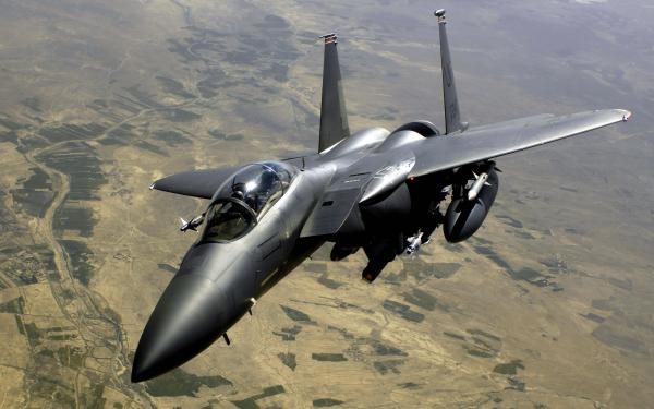 Free air force f 15e strike eagle aircraft wallpaper download