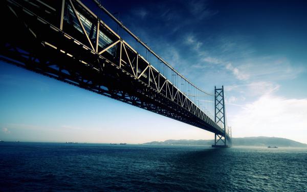 Free akashi kaikyo bridge japan wallpaper download