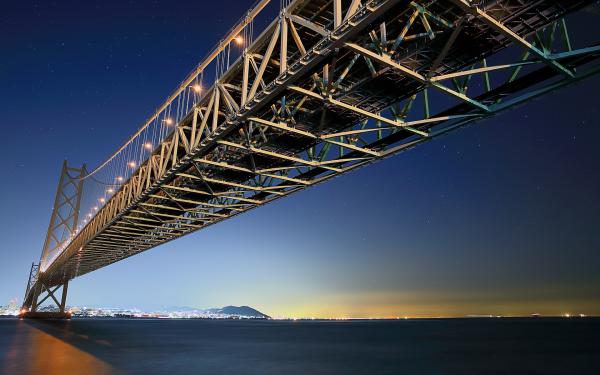 Free akashi kaikyo bridge wallpaper download