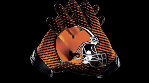 Free american football cleveland browns helmet and hands with gloves hd cleveland browns wallpaper download