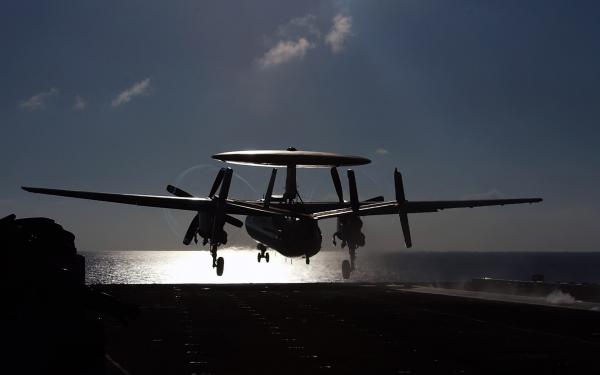 Free an e 2c hawkeye from carrier airborne wallpaper download