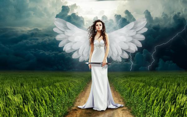 Free angel 4k wallpaper download