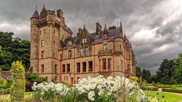 Free architecture belfast building castle ireland hd travel wallpaper download