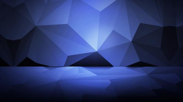 Free artistic blur blue hd abstract wallpaper download