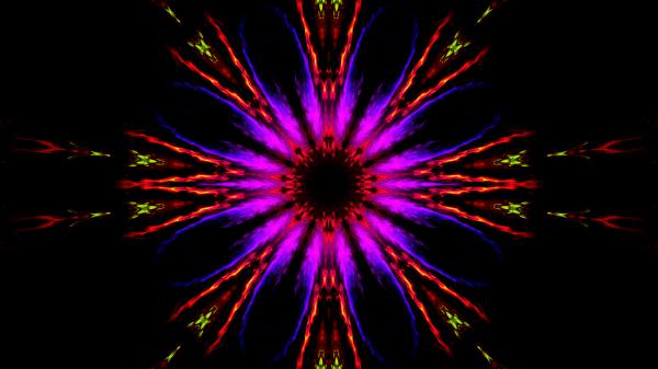 Free artistic red purple colors digital art kaleidoscope hd abstract wallpaper download