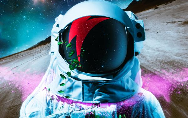 Free astronaut 5k wallpaper download