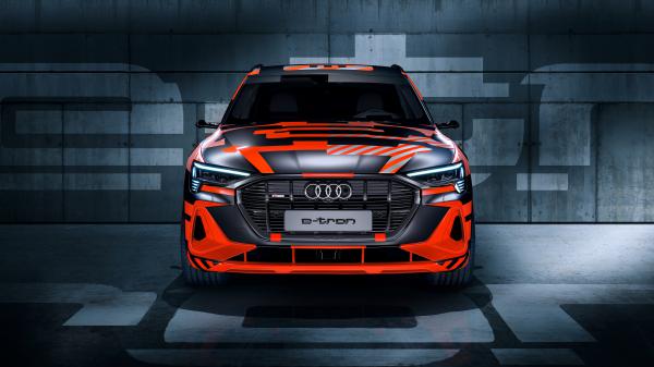 Free audi e tron sportback prototype 2019 5k wallpaper download