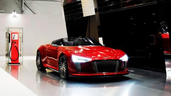 Free audi e tron spyder 2011 wallpaper download