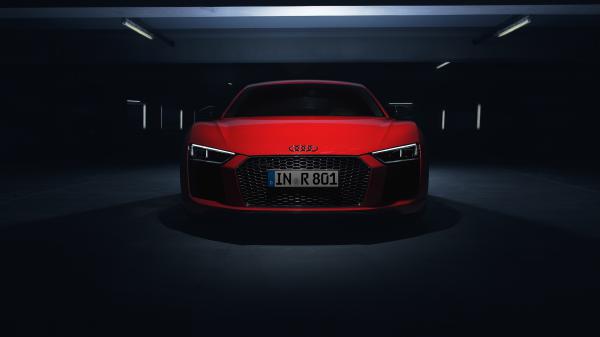 Free audi r8 v10 plus 4k wallpaper download