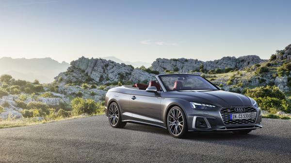 Free audi s5 cabriolet tfsi 2020 5k wallpaper download