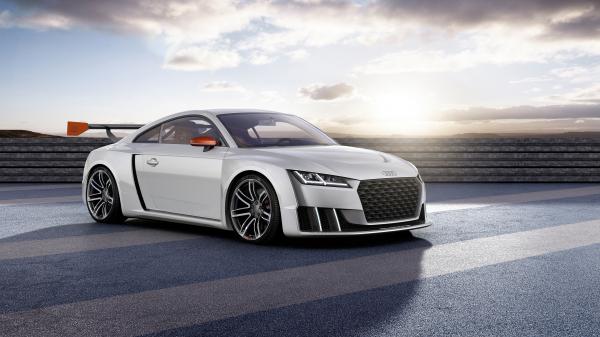 Free audi tt clubsport turbo concept 5k wallpaper download