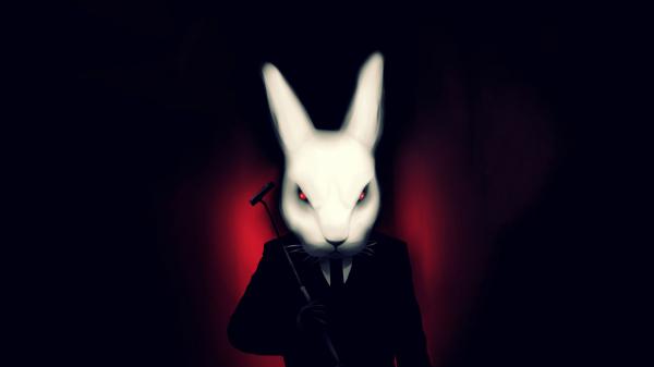 Free bad bunny aesthetic rabbit face 4k hd music wallpaper download