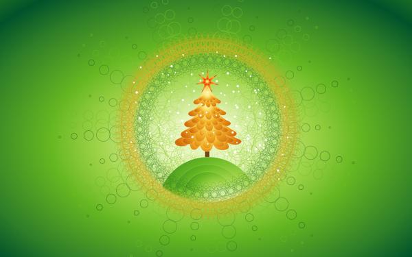 Free beautiful christmas tree design wallpaper download